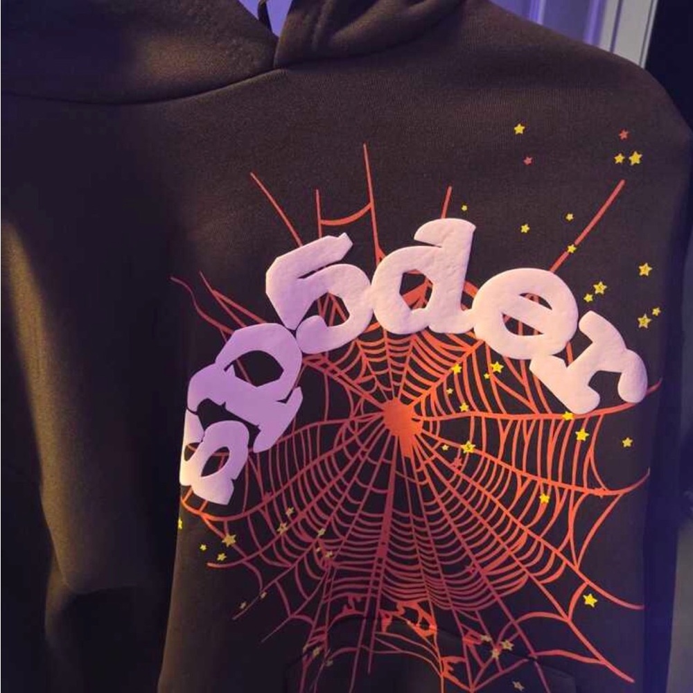 Spider Graphic Brown Jacket
